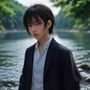 吉永小百合在日本经典电影场景中优雅站立，和服装束与历史感背景相得益彰展现传奇气场